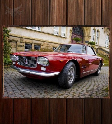 Металлическая табличка Maserati 5000 GT Coupe